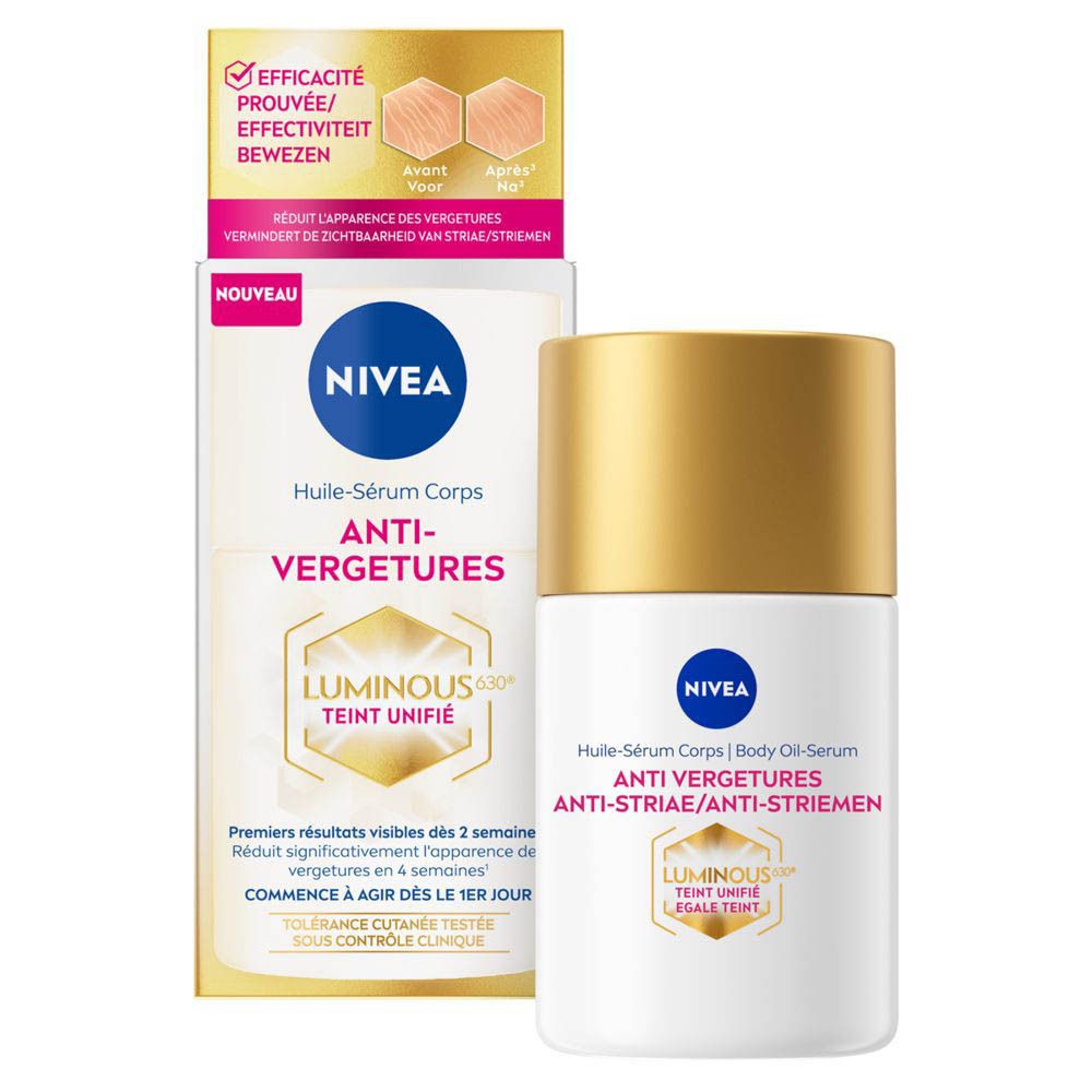 Nivea Luminous 630 Anti Vergetures Huile-Sérum Corps