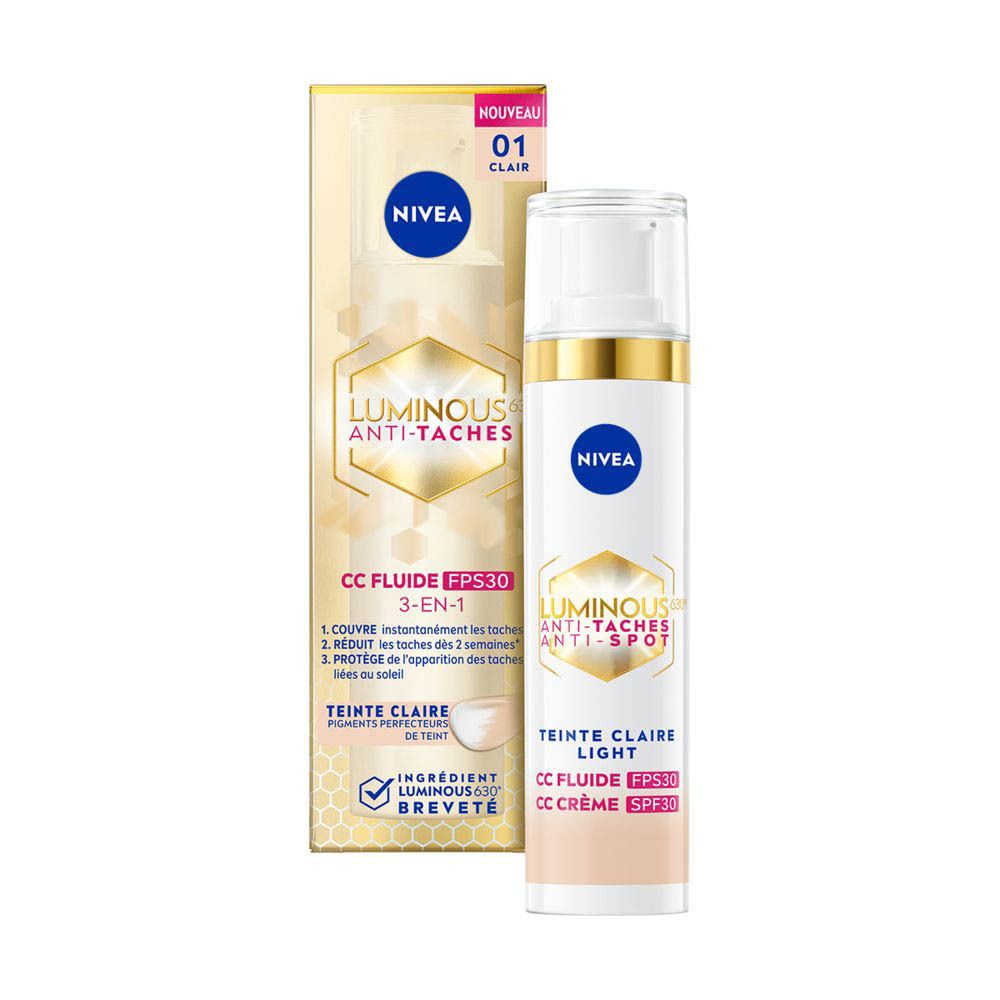 Nivea Cellular Luminous 630 CC Fluid Cream SPF30 Light