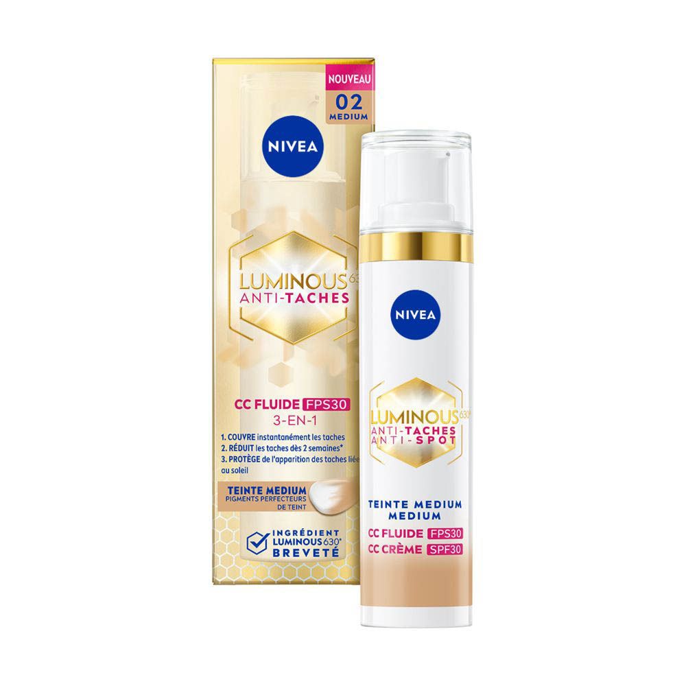 Nivea Cellular Luminous 630 CC Fluid Cream SPF30 Medium