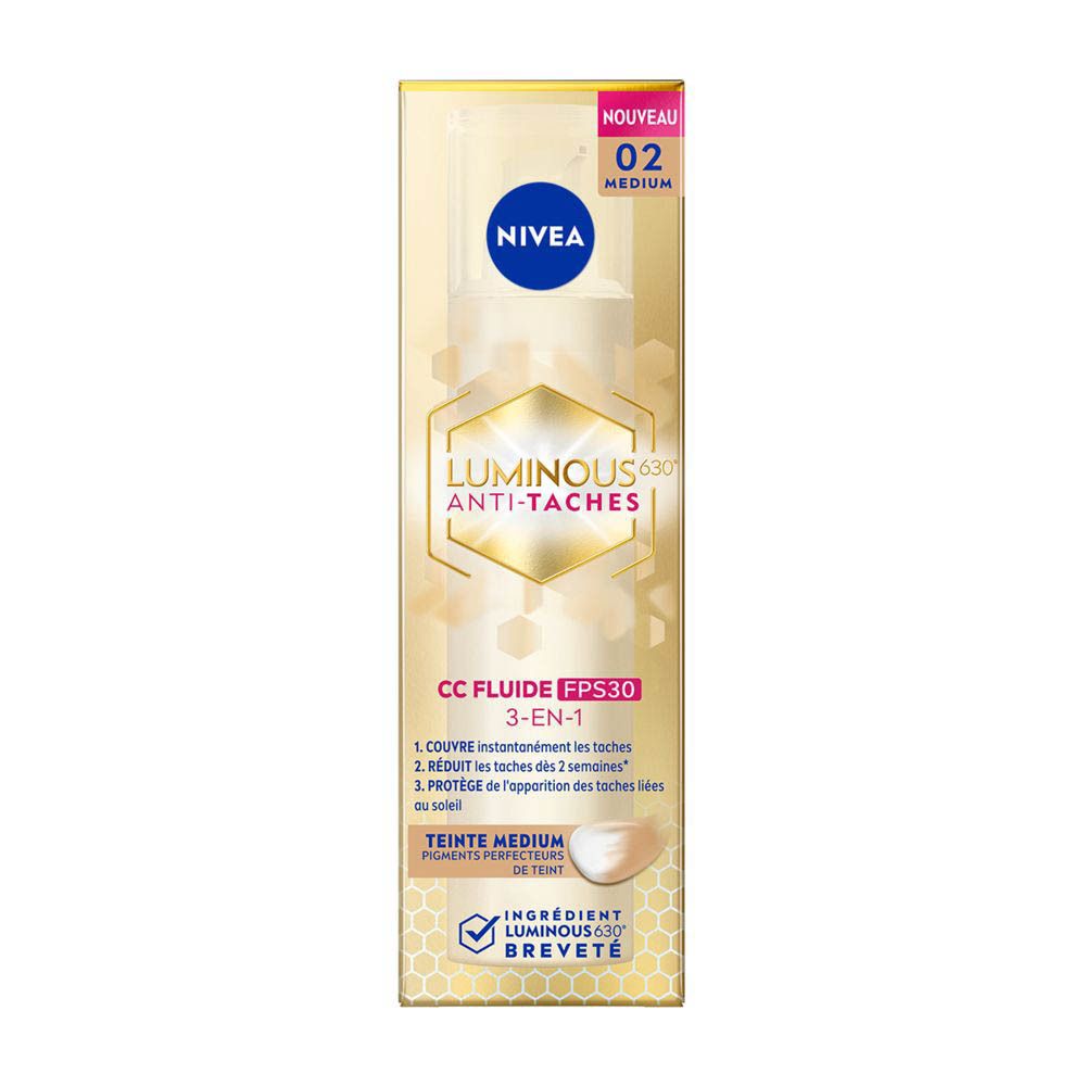 Nivea Cellular Luminous 630 CC Fluid Cream SPF30 Medium
