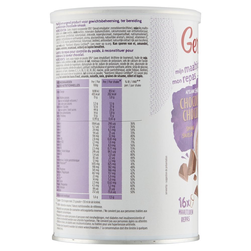 Gerlinéa Shake Minceur Chocolat