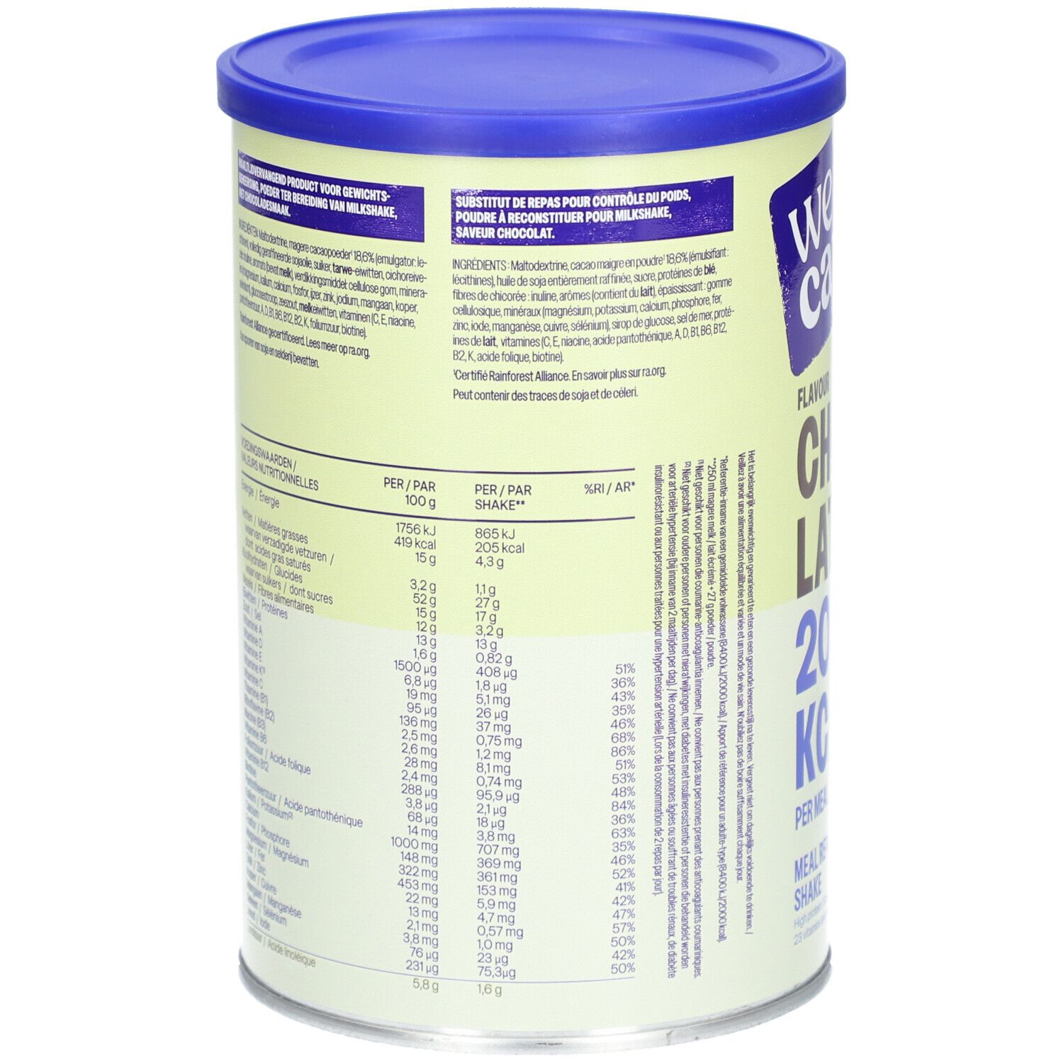 We Care Meal Replacement Shake Chocolate