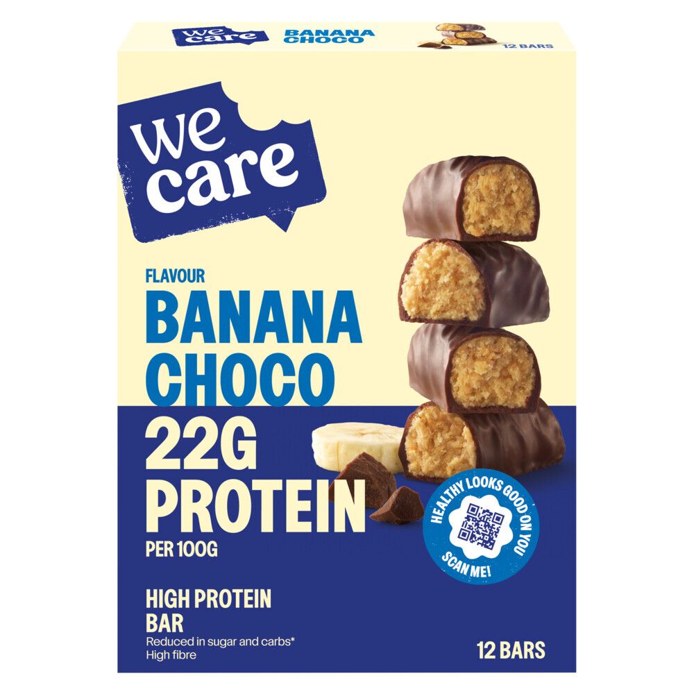 We Care Barres Banane Choco