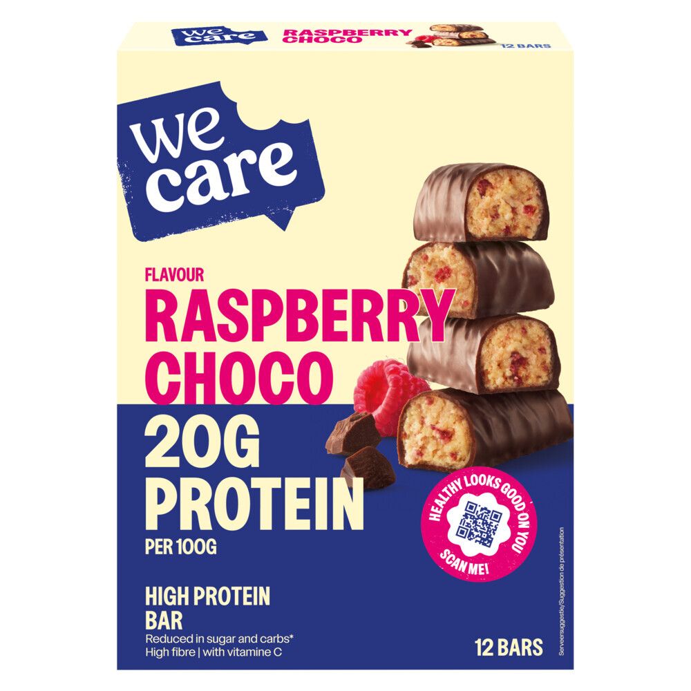 We Care Barre Framboise Choco