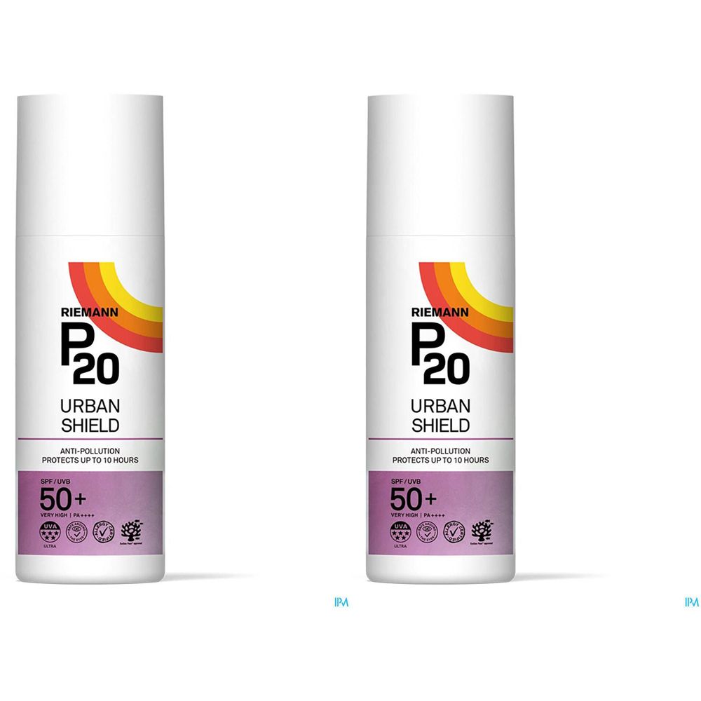 P20 Urban Shield Crème Solaire SPF50+