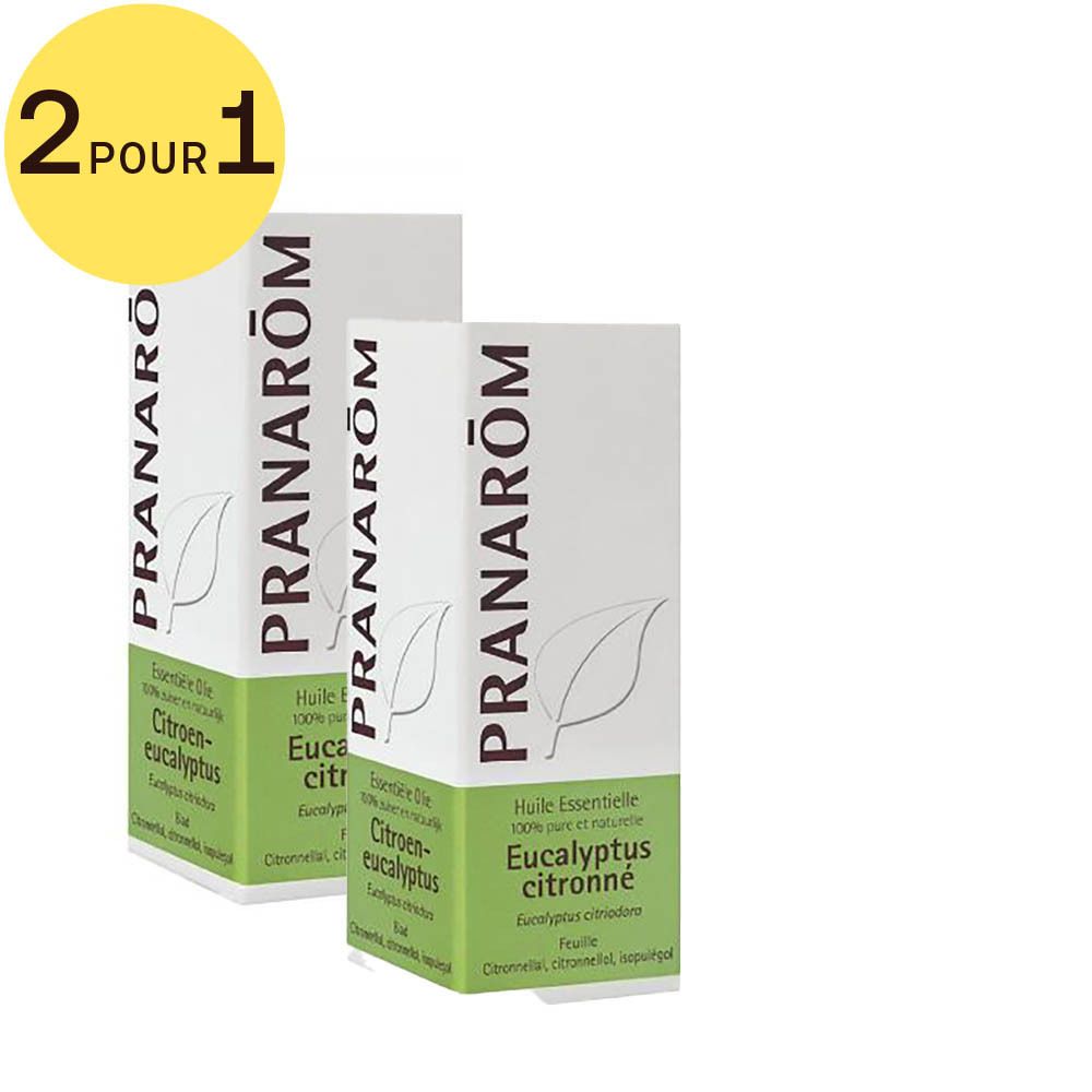 PRANARÔM - Eucalyptus Citronné - Huile Essentielle Chémotypée - Articulations Et Muscles - 100 % Pure Et Naturelle - HECT - 10 ml