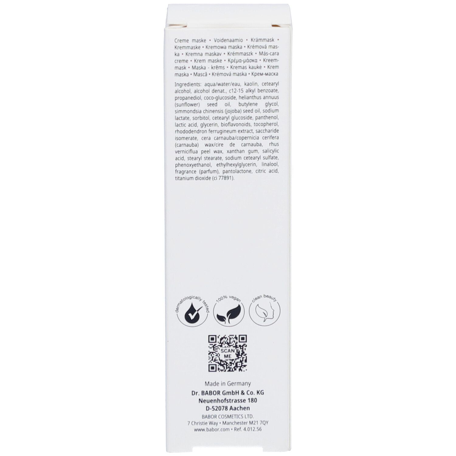 Babor Skinovage Purifying Mask