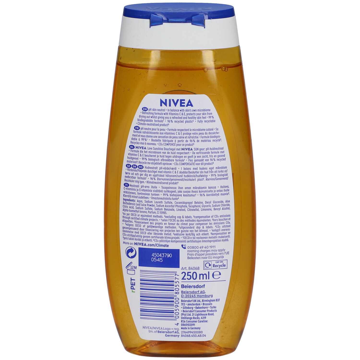 NIVEA Gel Douche Love Sunshine