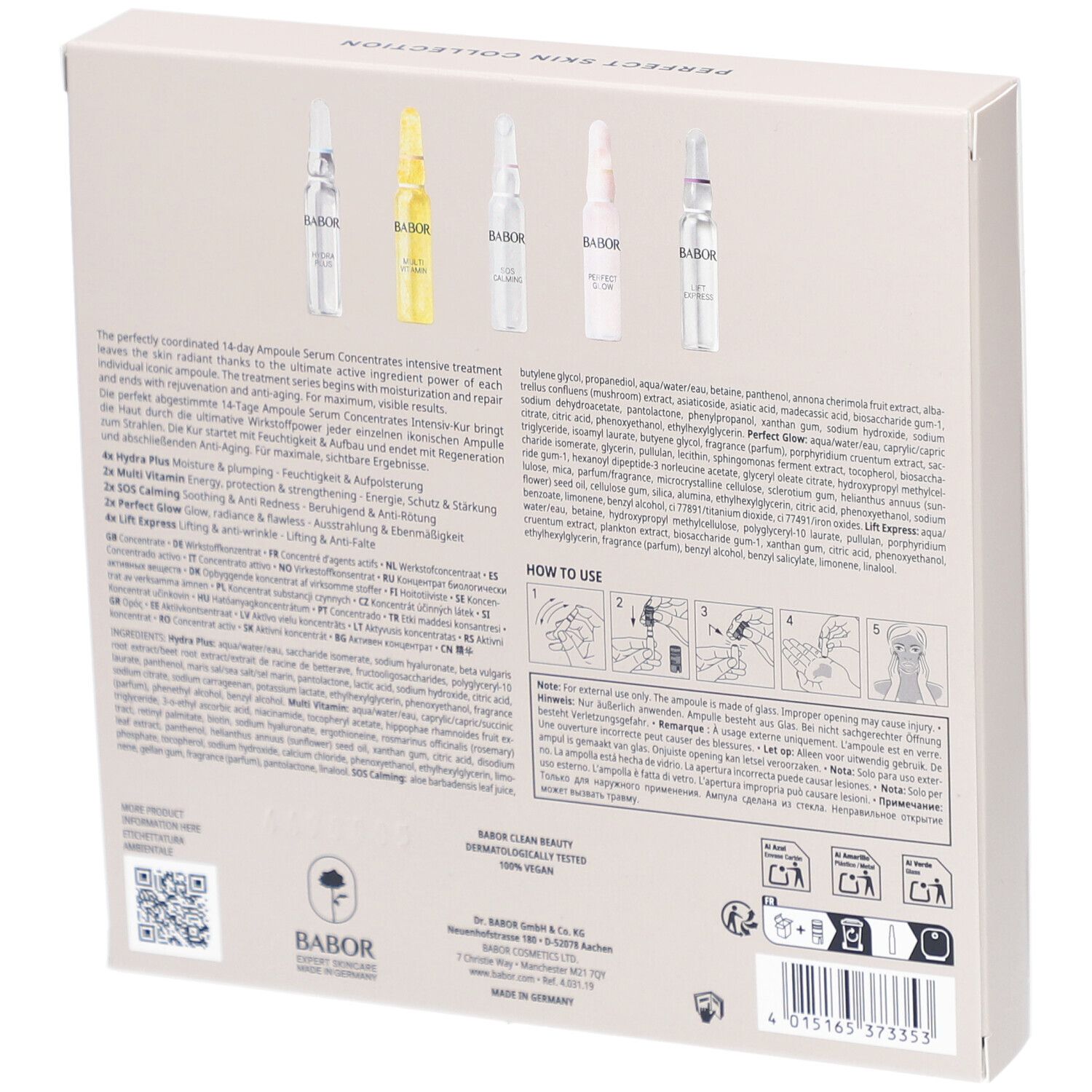 Babor Perfect Skin Collection Ampoules de Sérum Concentré
