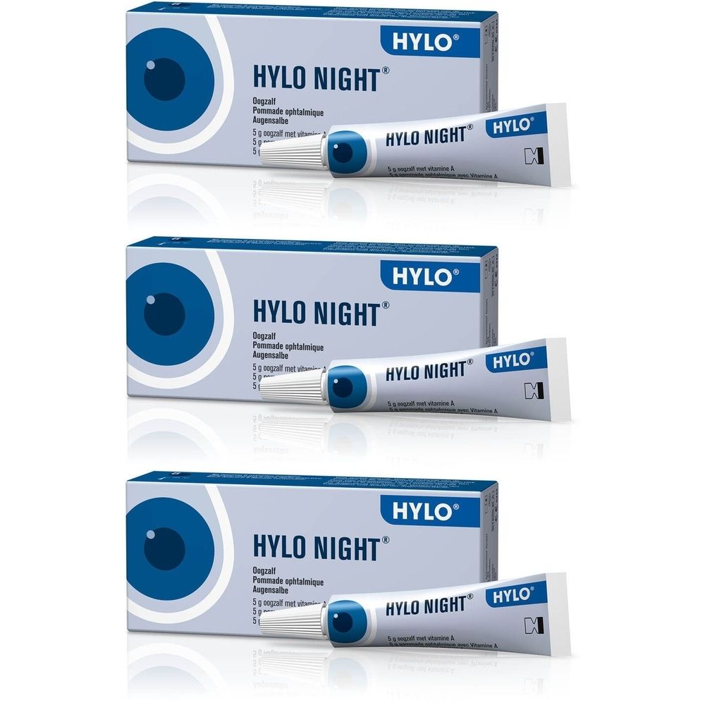 Hylo-Night Pommade Ophtalmique x3