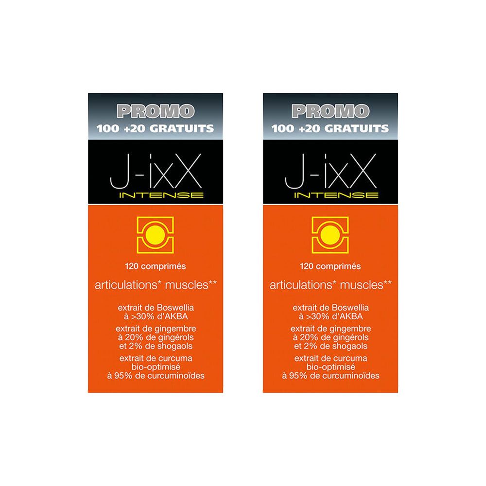 J-ixX Intense + 20 Comprimés GRATUITS