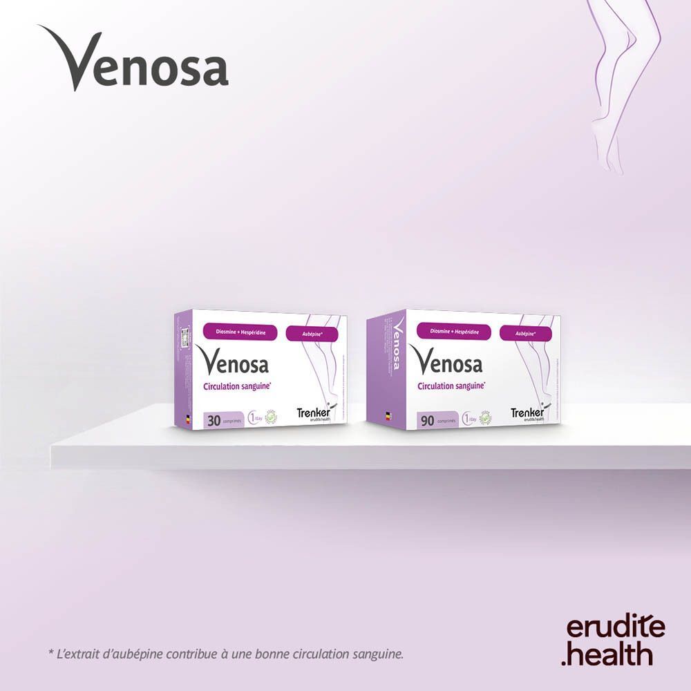 Venosa: Composition par comprimé. Trenker.