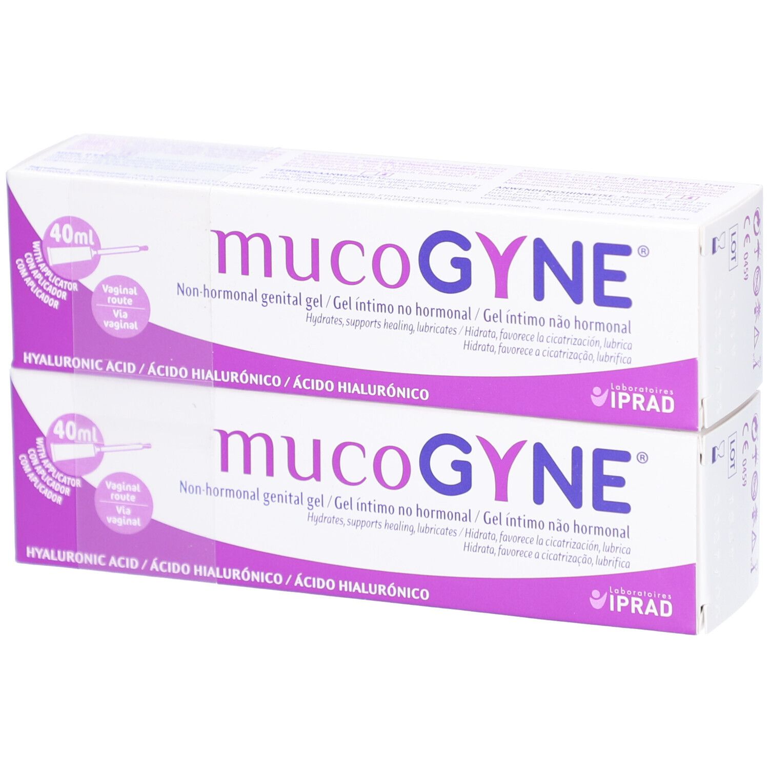MUCOGYNE Gel Intime Non Hormonal x2