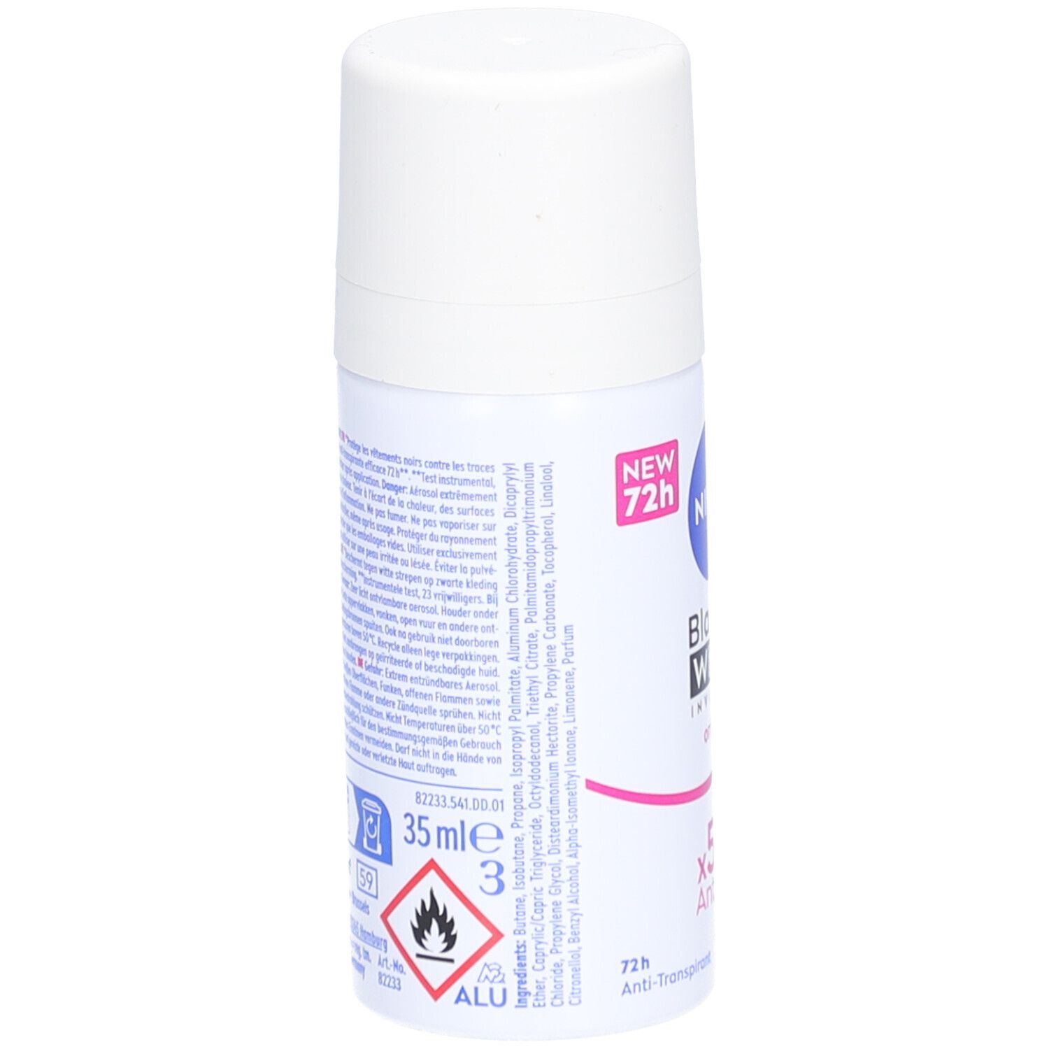 NIVEA Déodorant Black & White Invisible
