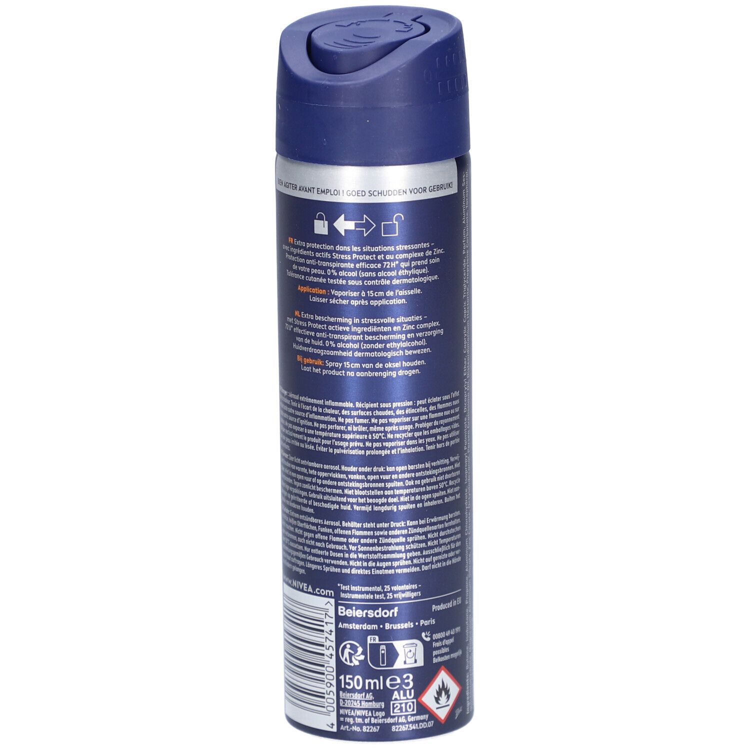 Nivea Men Déodorant Spray Stress Protect