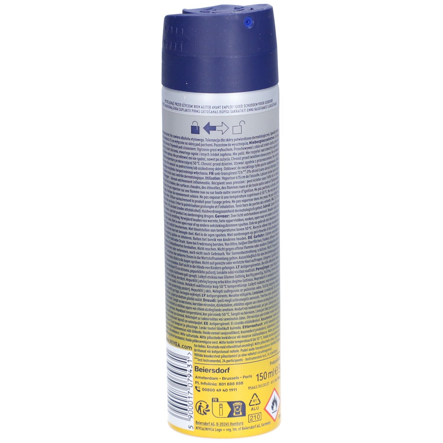 Nivea Men Déodorant Spray Active Energy