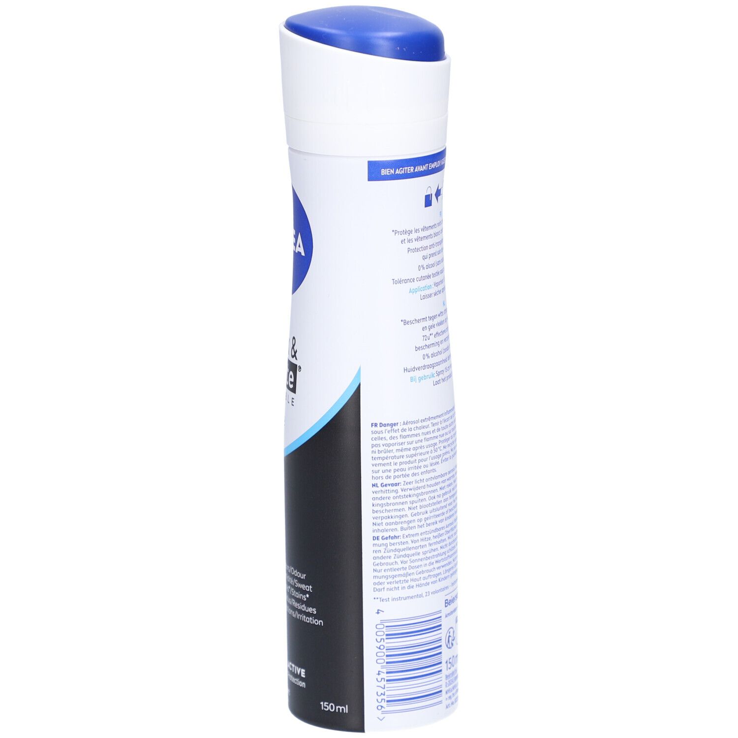 NIVEA Déodorant Spray Black & White Invisible Pure