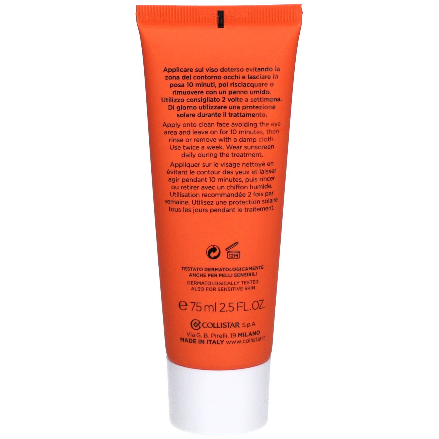 Collistar Gel-Masque Vitamine C + Acides Polyhydroxylés