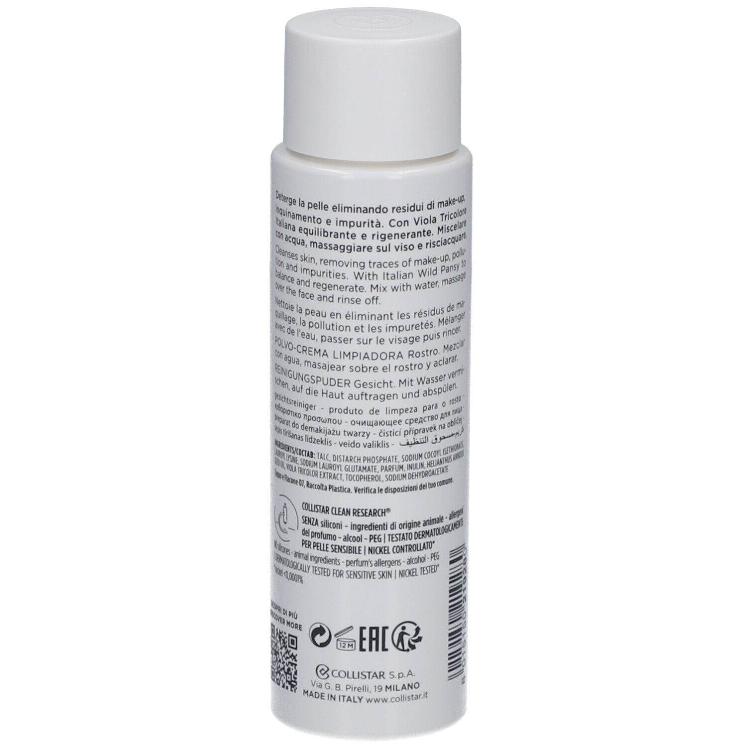 Collistar Poudre-Crème Nettoyante Visage