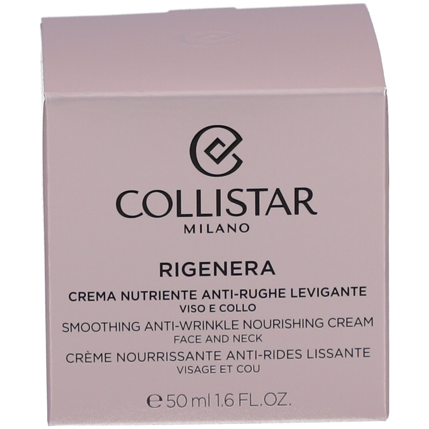 Collistar Rigenera Crème Nourrissante Anti-Rides Lissante