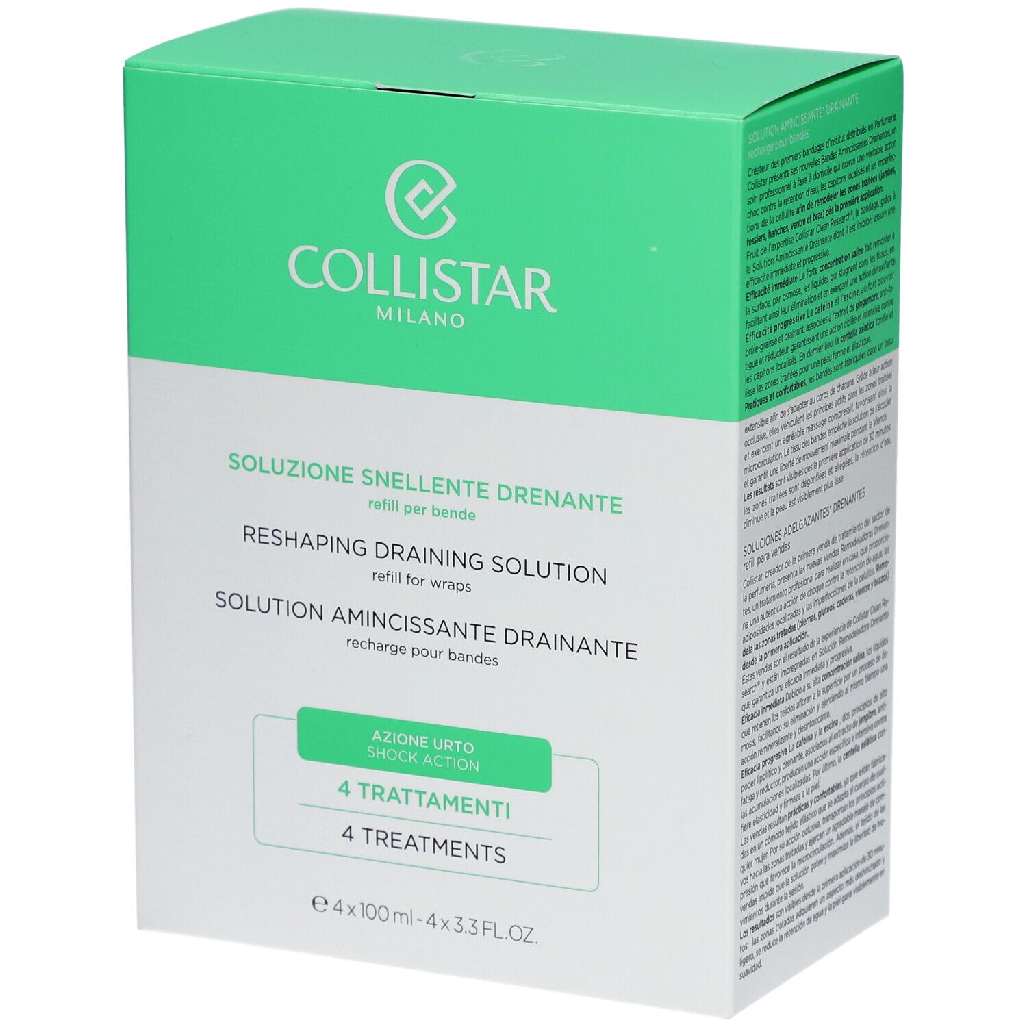 Collistar Bandes Amincissantes Drainants