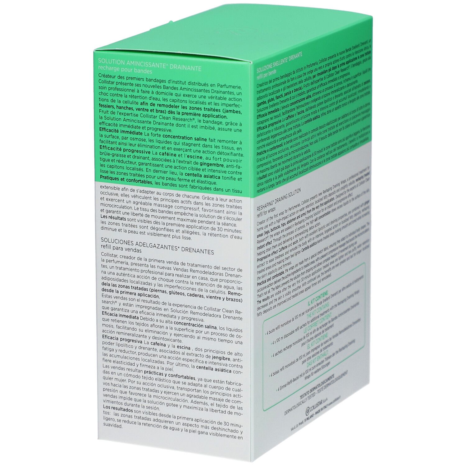 Collistar Bandes Amincissantes Drainants