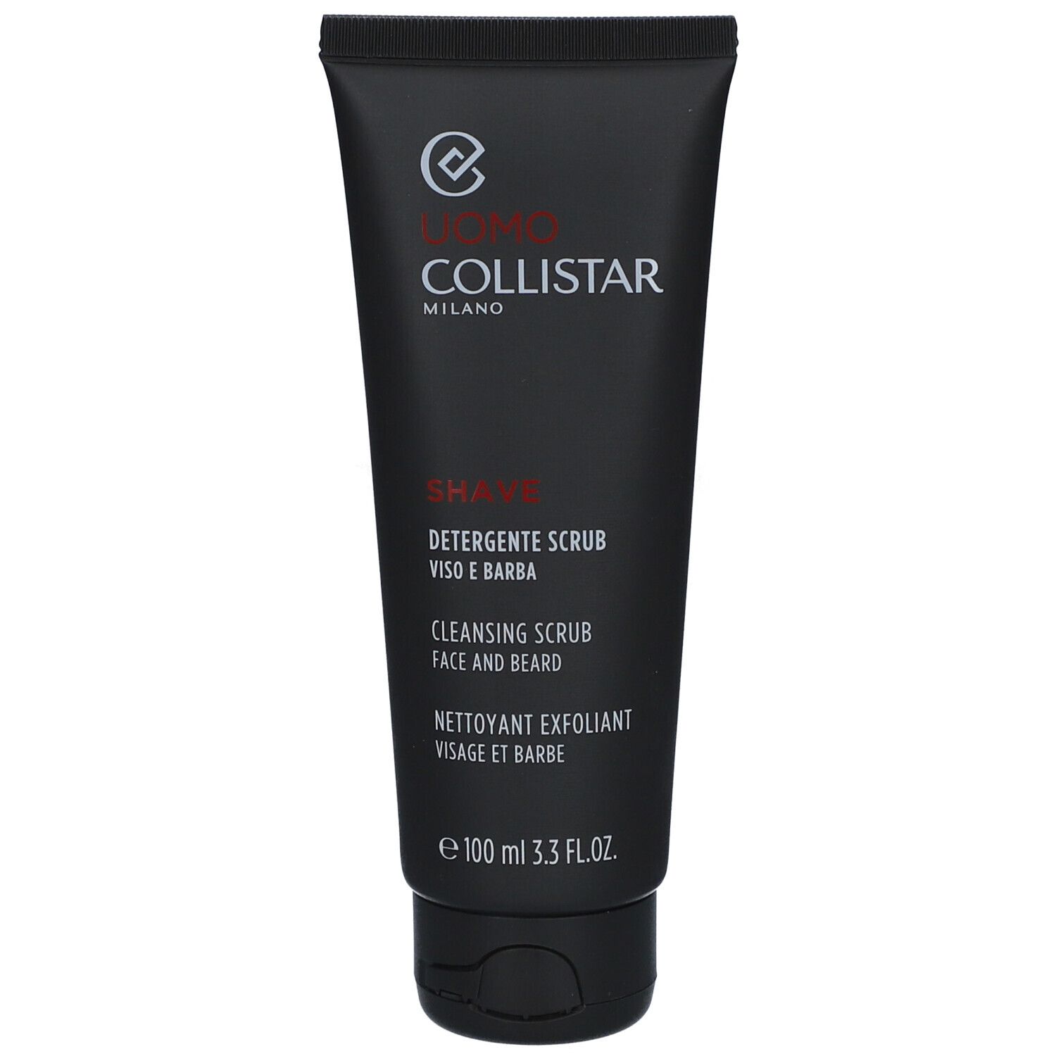 Collistar Men Nettoyant Exfoliant Visage et Barbe