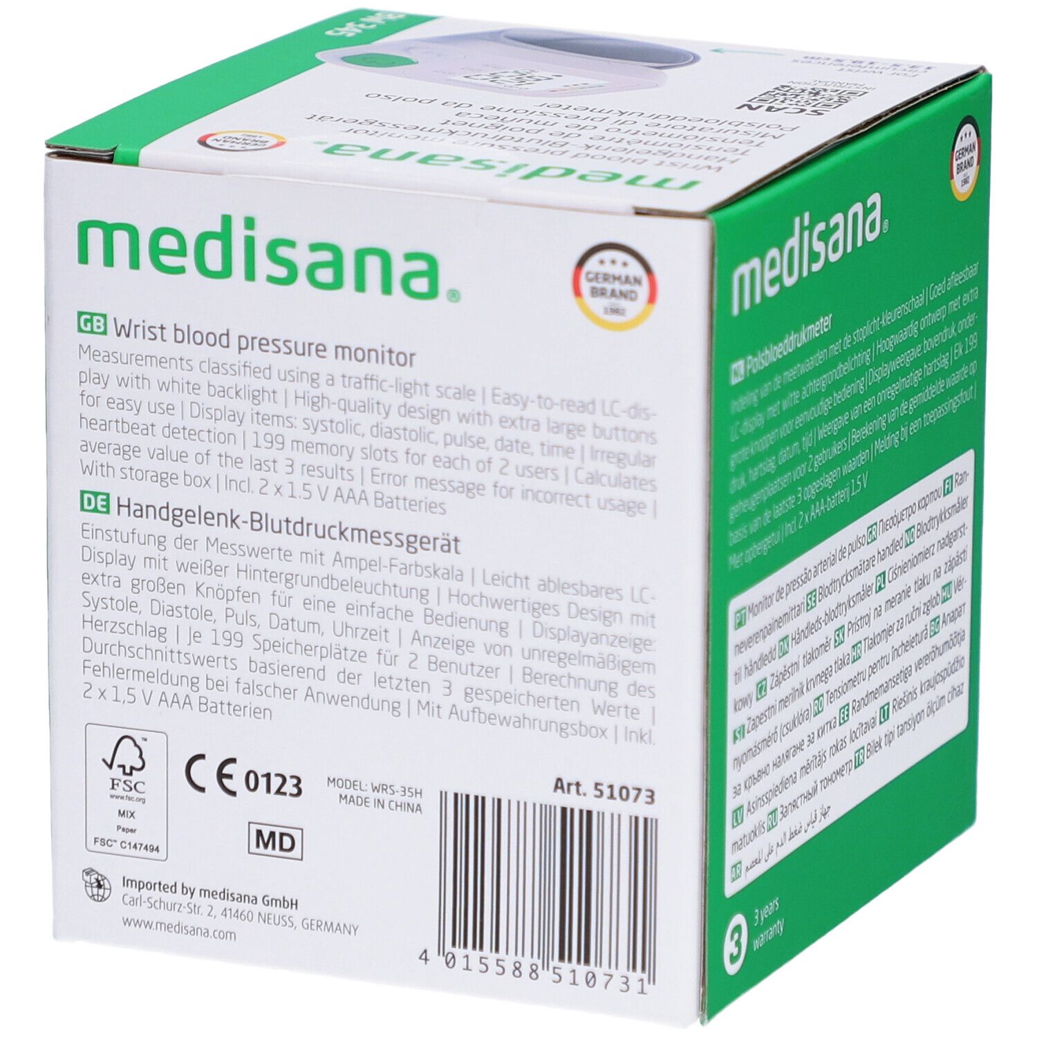 Medisana BW345 Tensiomètre au poignet