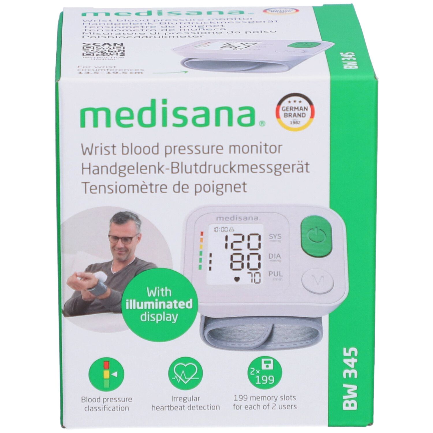 Medisana BW345 Tensiomètre au poignet