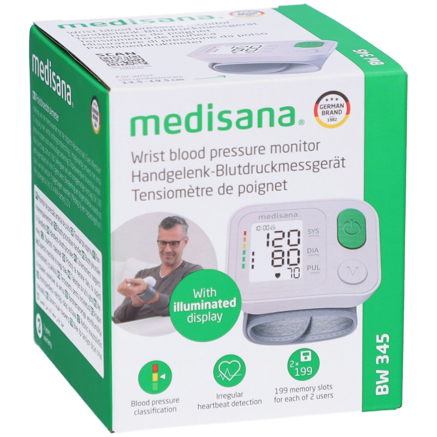 Medisana BW345 Tensiomètre au poignet