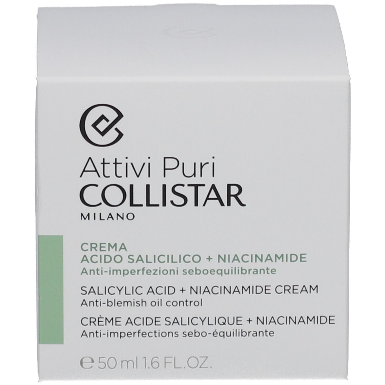 Collistar Crème Acide Salicylique + Niacinamide