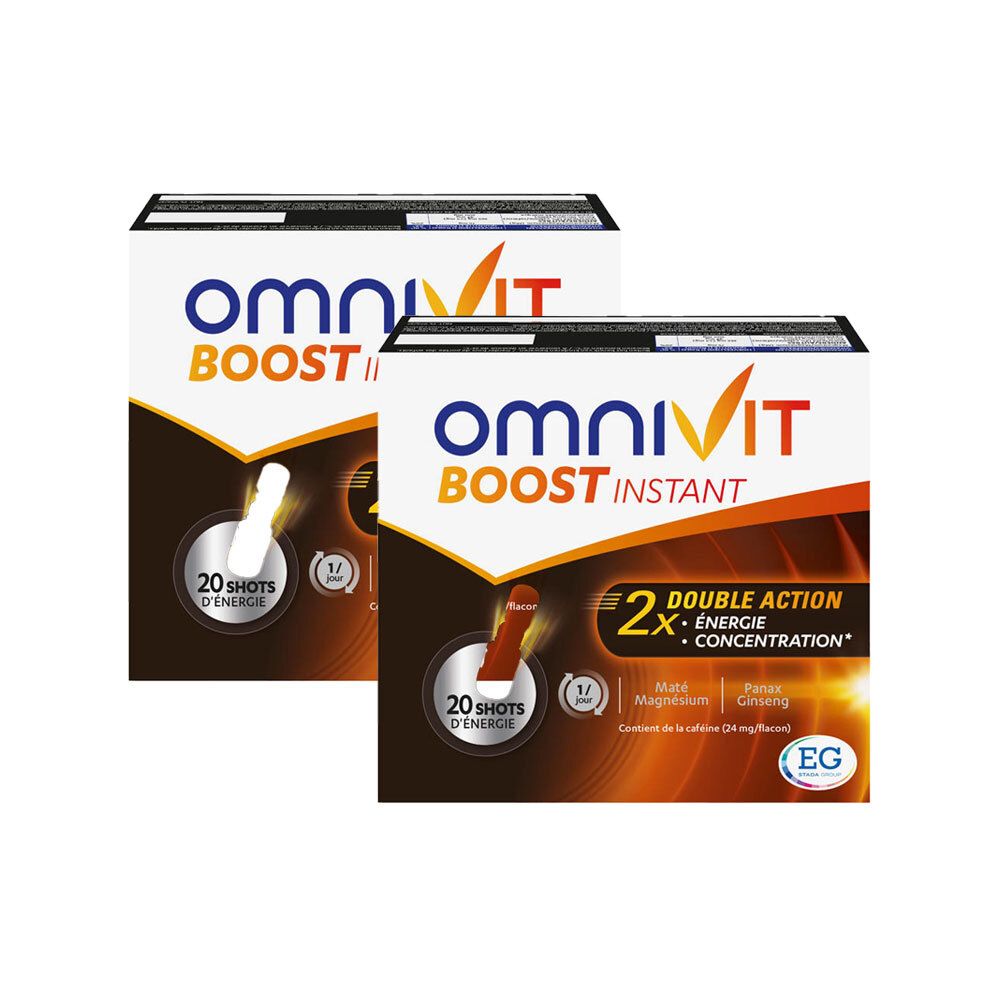 Omnivit Boost Instant | Énergie & Concentration