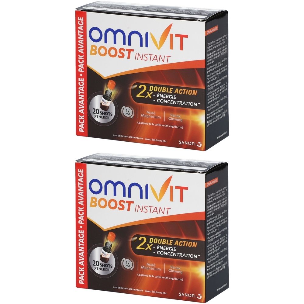 Omnivit Boost Instant | Énergie & Concentration
