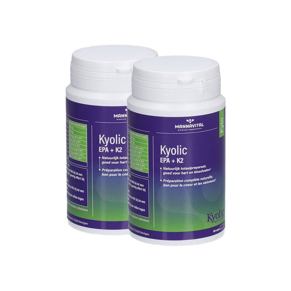 Mannavital Kyolic EPA+K2