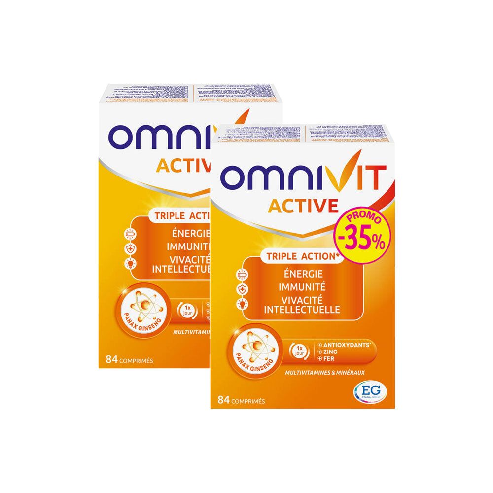 Omnivit Active Verlaagde Prijs Duopack