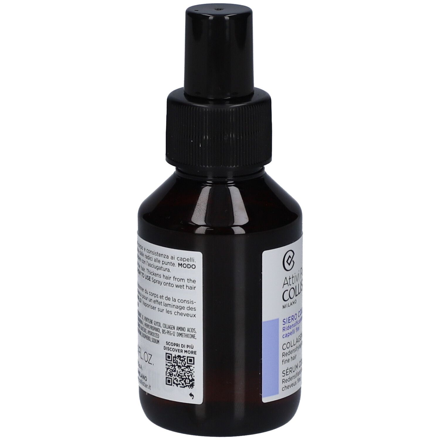 Collistar Sérum Collagène | Redensifiant à effet laminage cheveux fins