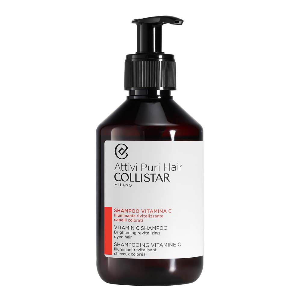 Collistar Shampooing Vitamine C Illuminant revitalisant cheveux colorés