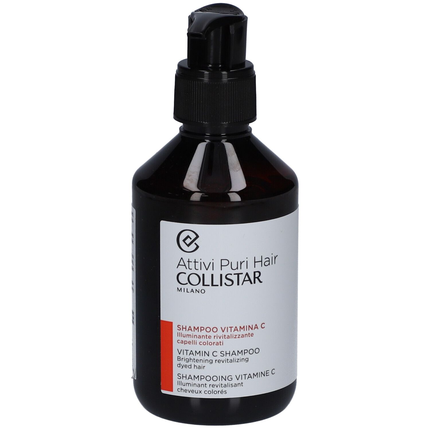 Collistar Shampooing Vitamine C Illuminant revitalisant cheveux colorés
