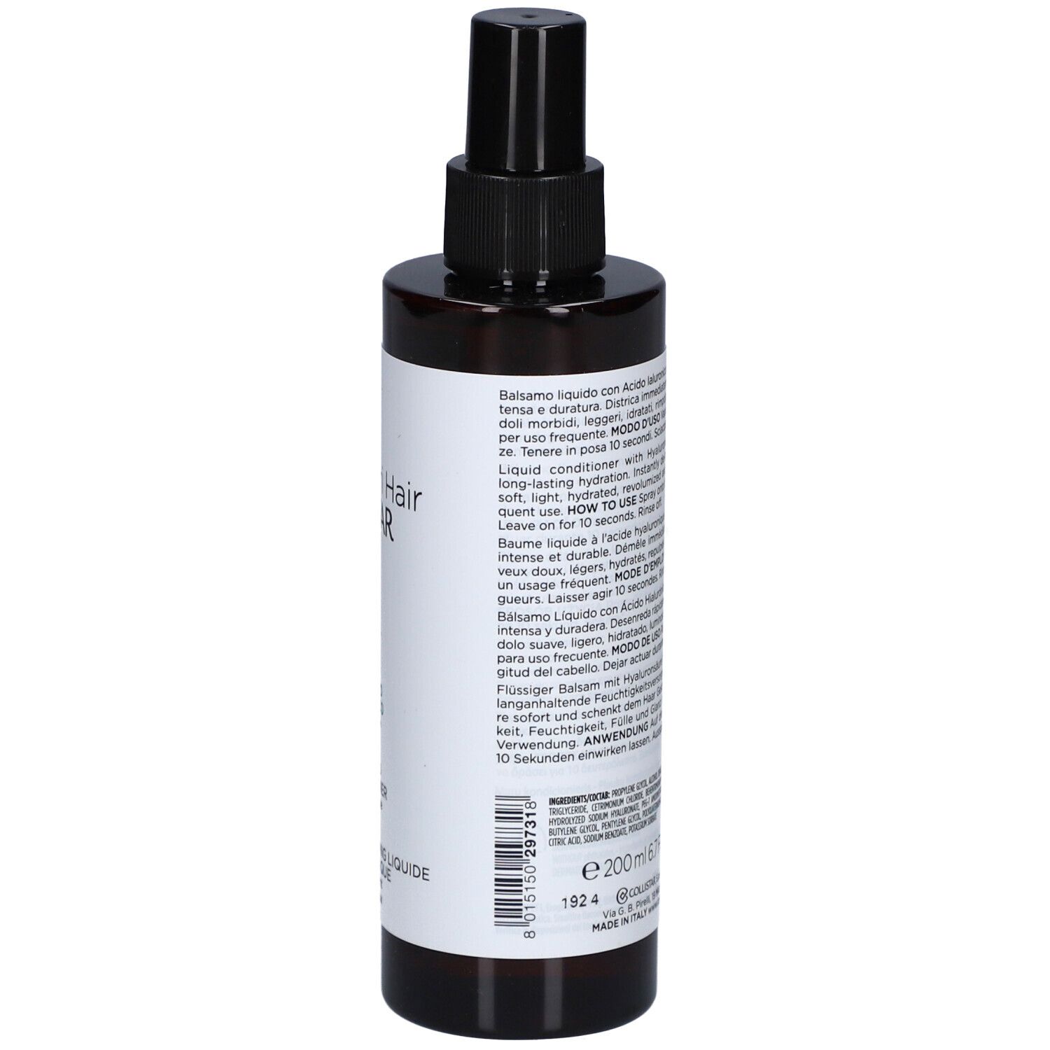 Collistar Après-Shampooing Liquide Acide Hyaluronique