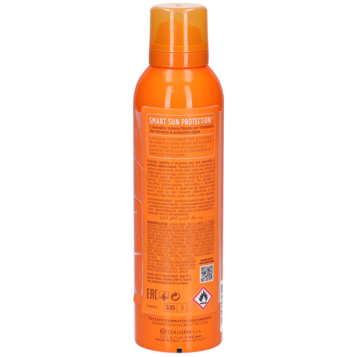 Collistar Spray Bronzant Hydratant SPF10
