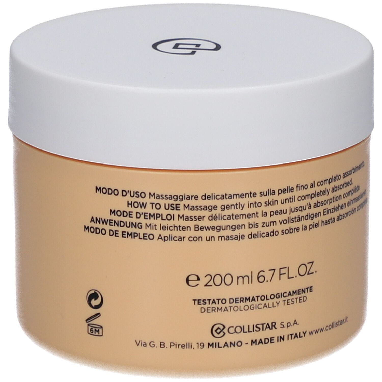 Collistar Crème Douce Corps Néroli & Immortelle