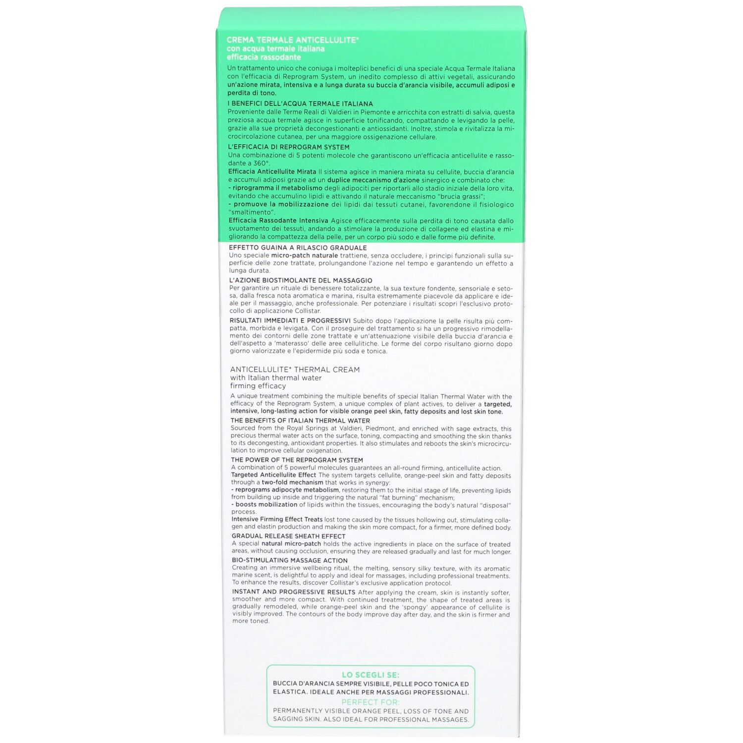Collistar Crème Thermale Anticellulite