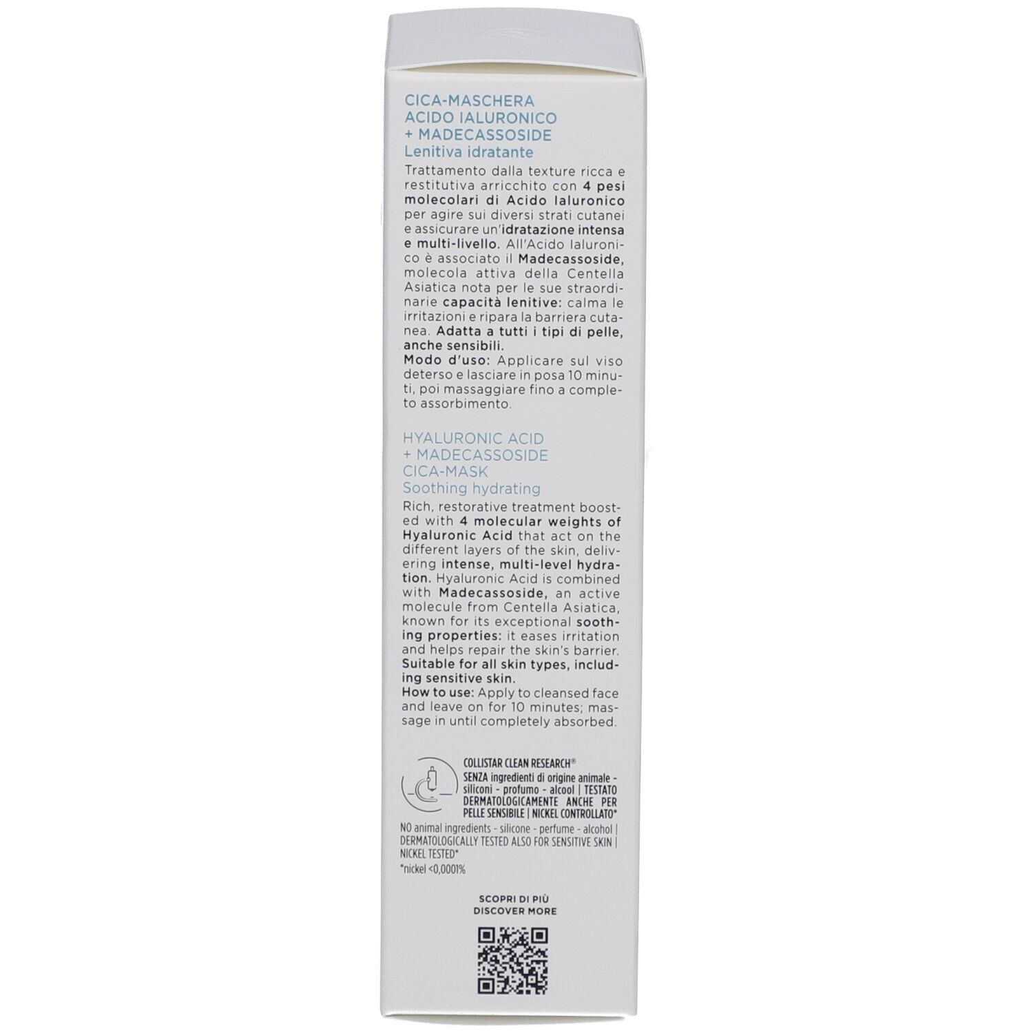Collistar Cica-Masque Acide Hyaluronique + Madecassoside
