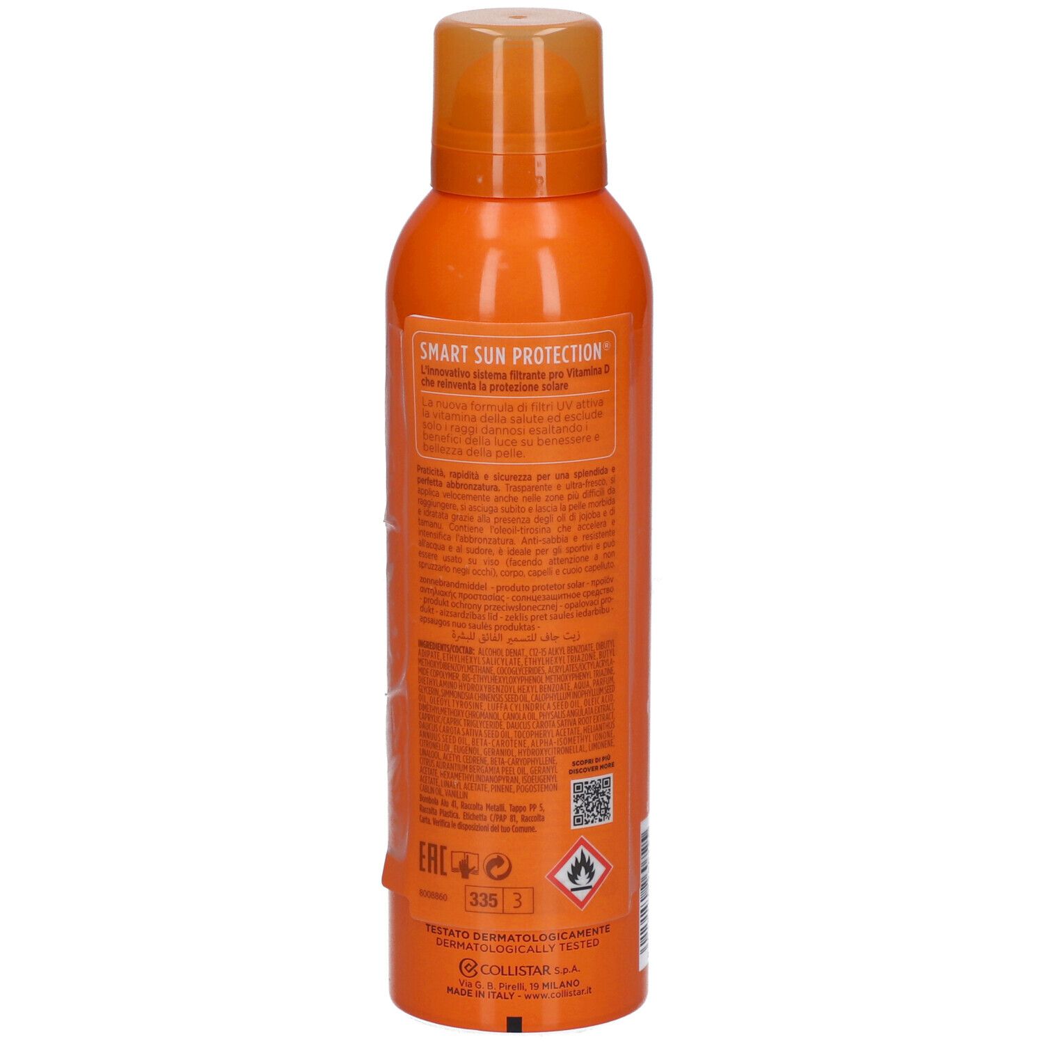 Collistar Spray Bronzant Hydratant SPF30
