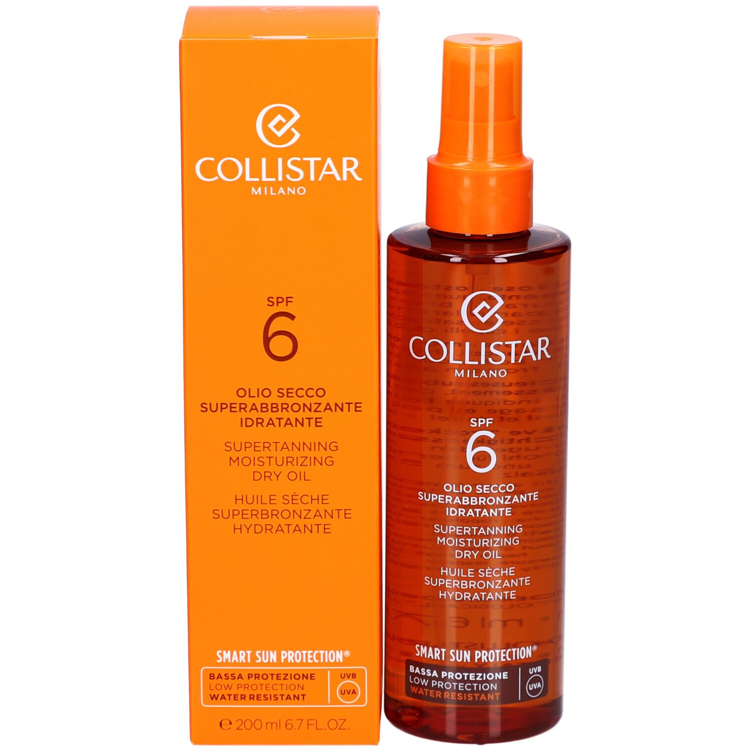 Collistar Huile Sèche Superbronzante Hydratante SPF 6