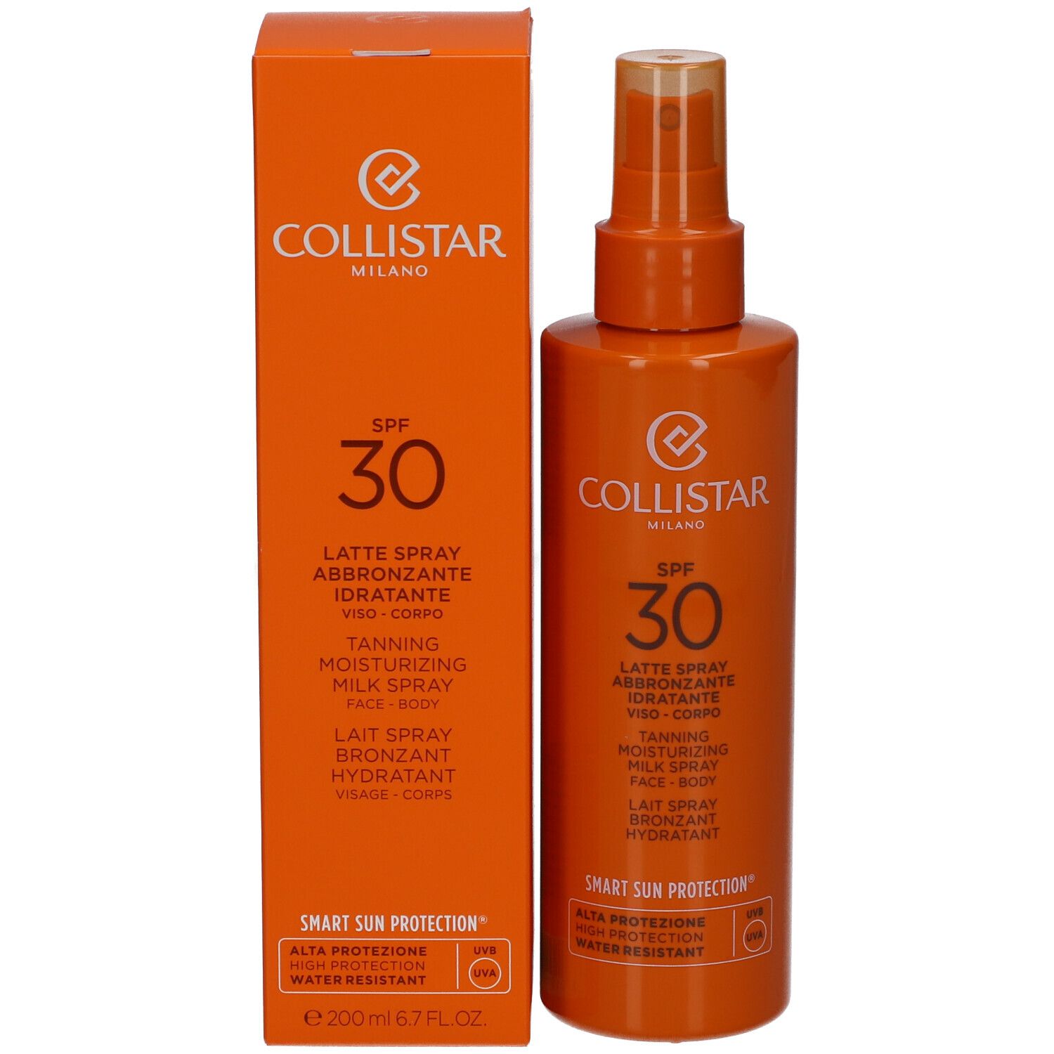 Collistar Lait Spray Bronzant Hydratant SPF 30