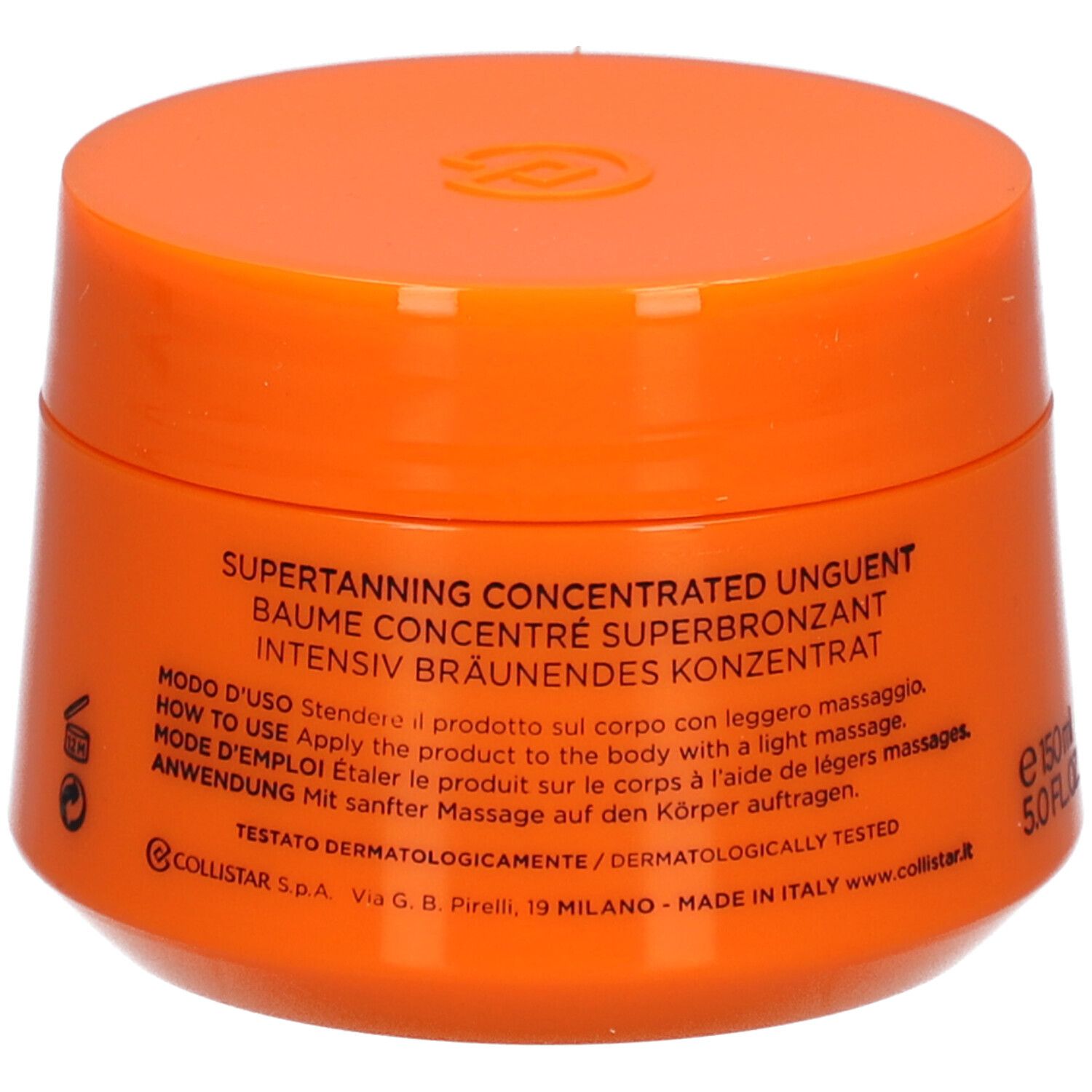 Collistar Concentré de Bronzage Unguent SPF 10