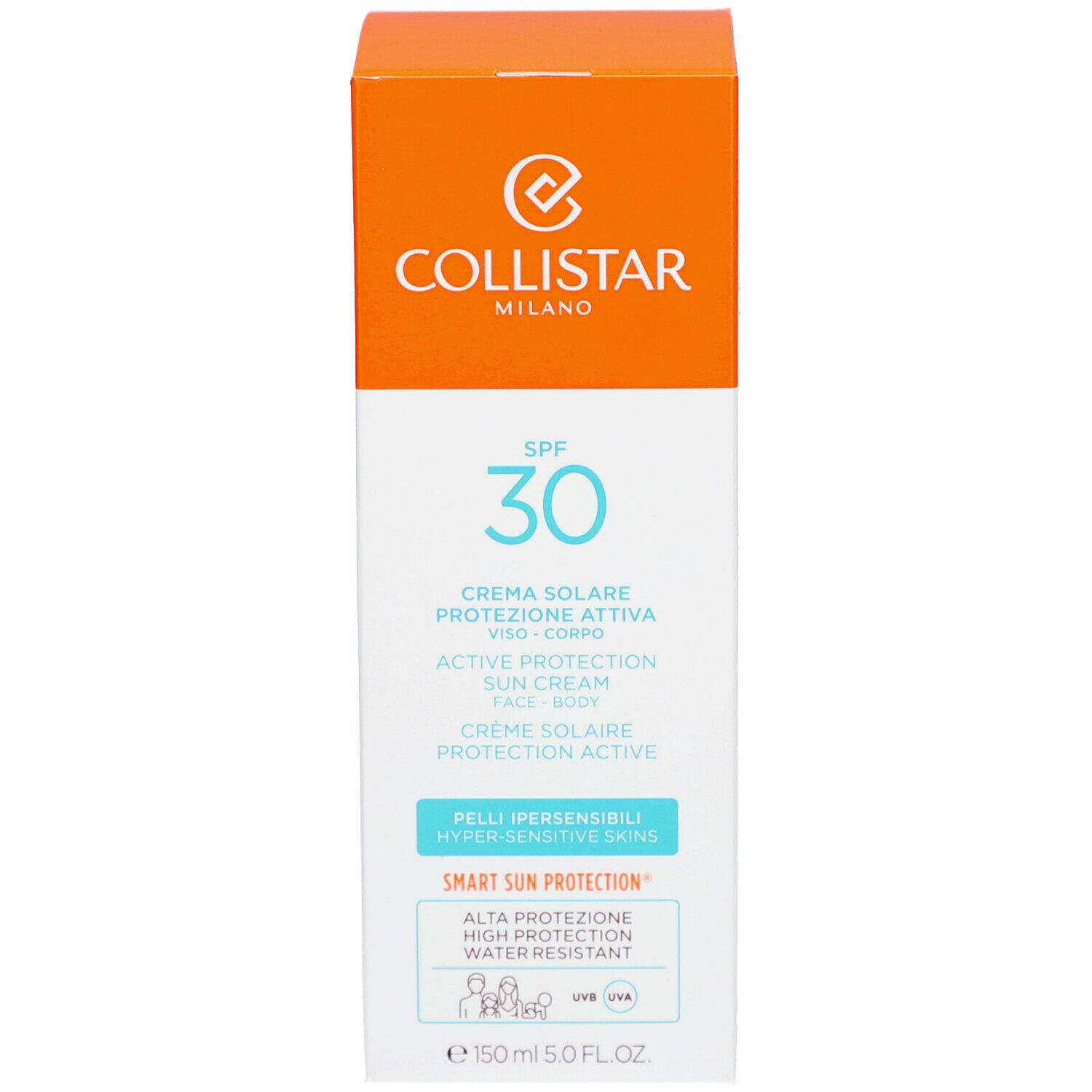 Collistar Crème Solaire Protection Active Visage Corps