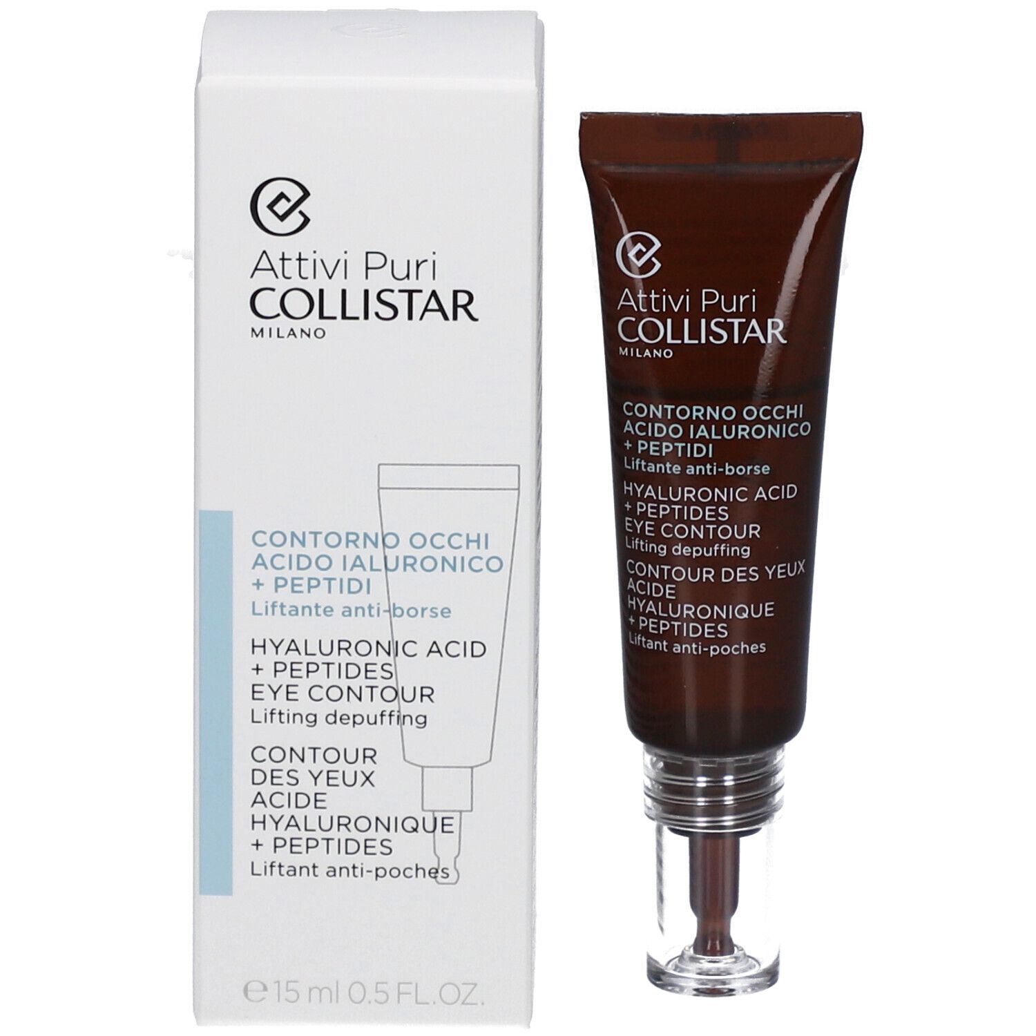 Collistar Attivi Puri Contour des Yeux Acide Hyaluronique + Peptides