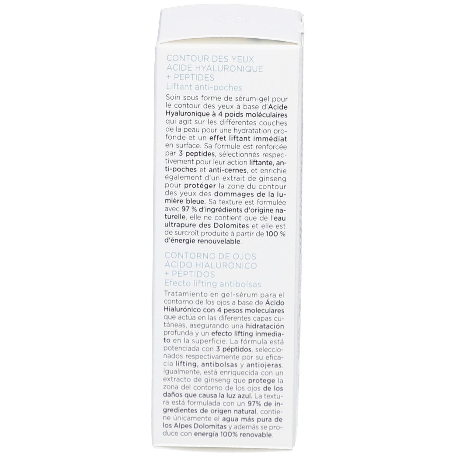 Collistar Attivi Puri Contour des Yeux Acide Hyaluronique + Peptides